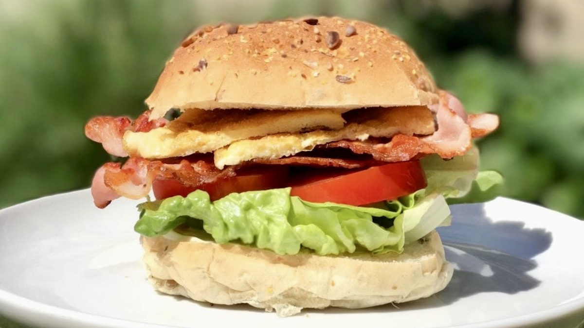 Bacon Lettuce Tomato sandwich BLT Delicious Bites