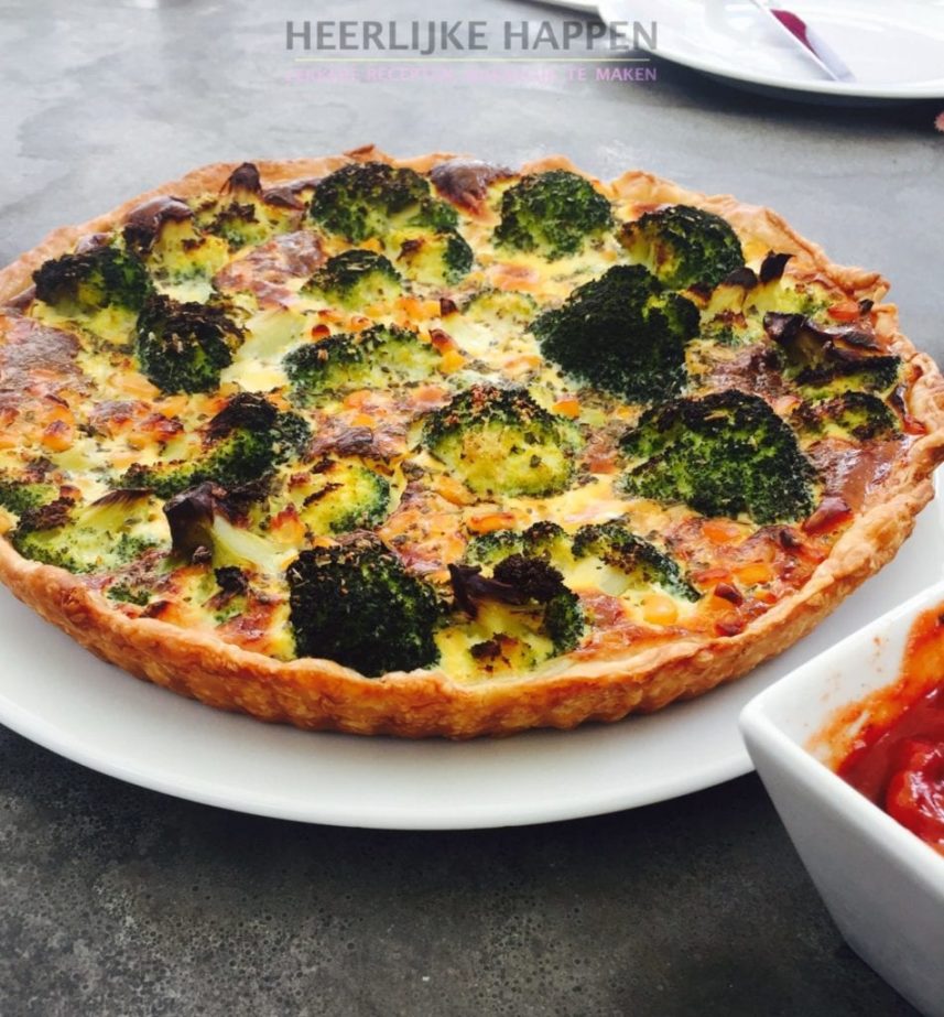 Broccoli mais quiche