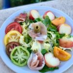 Zomerse salade met Frans fruit