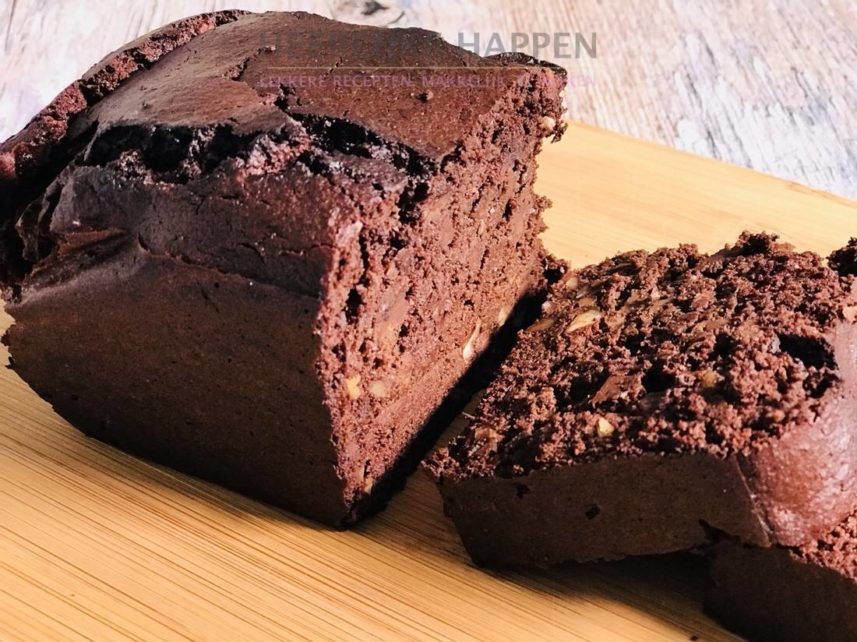 Recept chocolade cake met courgette