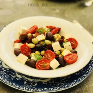 tuinboon salade met verse dille
