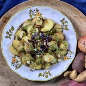 Buitenbeentjes salade met Dijon dressing