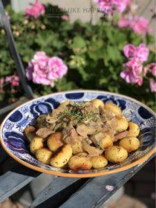 Franse stoofpot met gebakken krieltjes