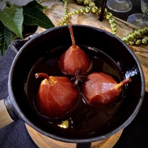 Heerlijk kruidige kerst stoofperen