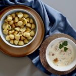 Citroen aardappeltjes en roomchampignons