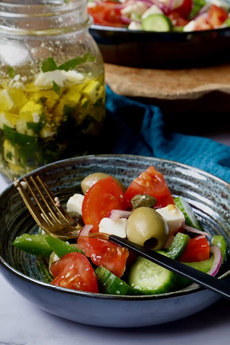 Griekse salade recept