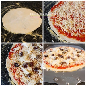 Huisgemaakte pizza met de Pizzaiolo
