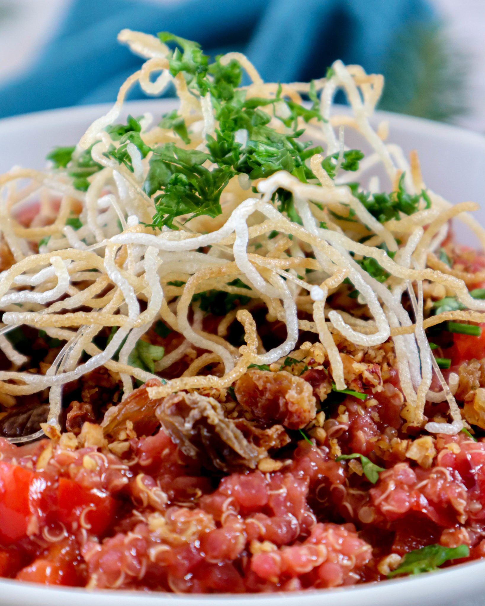 Peruvian quinoa arabe salad - Delicious bites