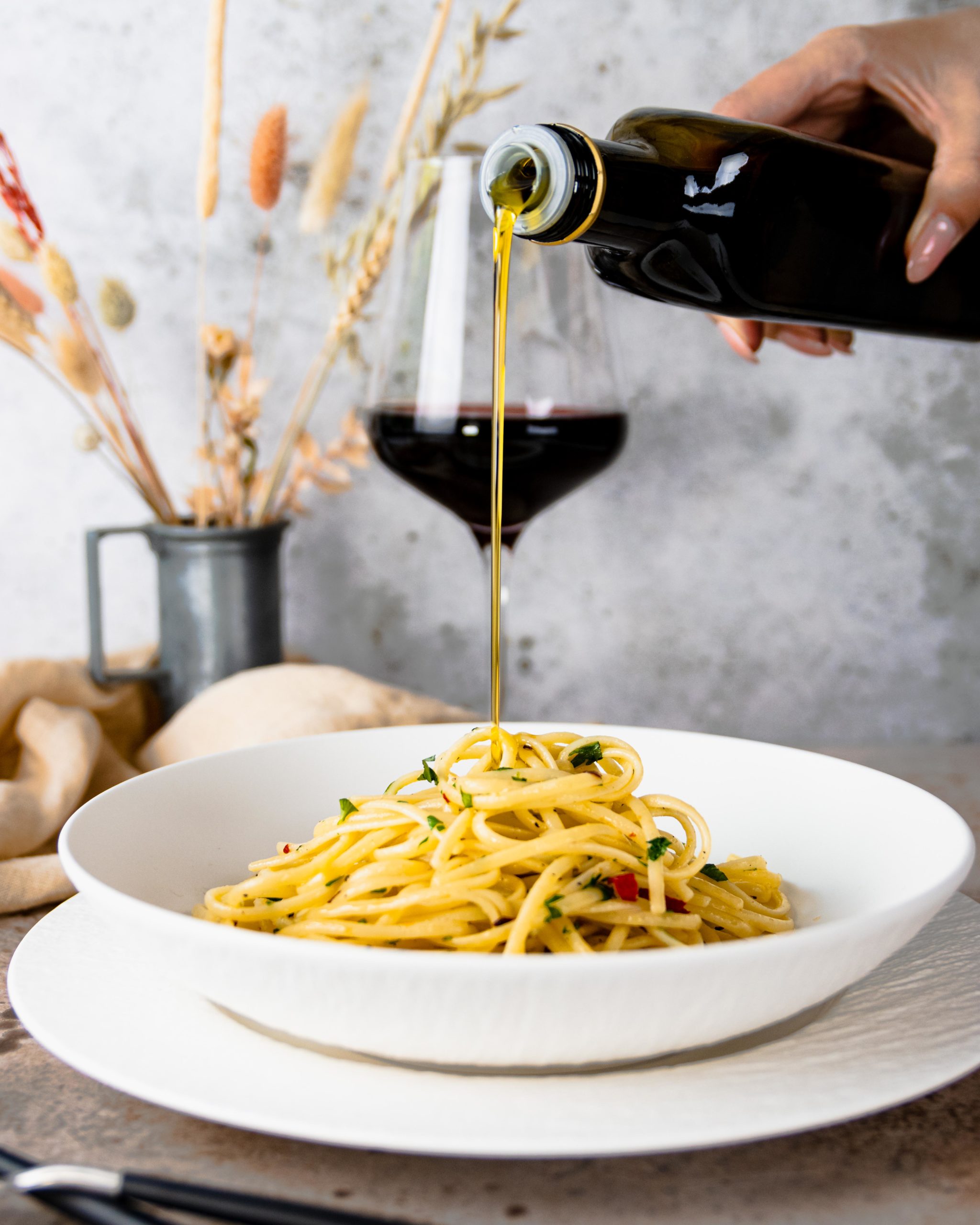 Napolitaanse Spaghetti Aglio E Olio - Heerlijke Happen