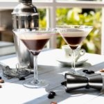 Espresso martini cocktail