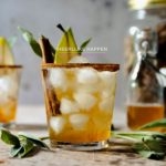 Salie siroop cider cocktail