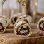 Carpaccio rolletjes met pistachenoten