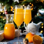 Kerst ontbijt Champagne mimosa