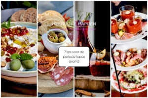 7 tips voor de perfecte tapas avond