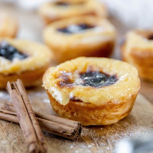 Portugese pastel de nata