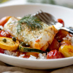 Kabeljauw met courgette uit de oven