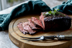 gekruide rosbief uit de oven