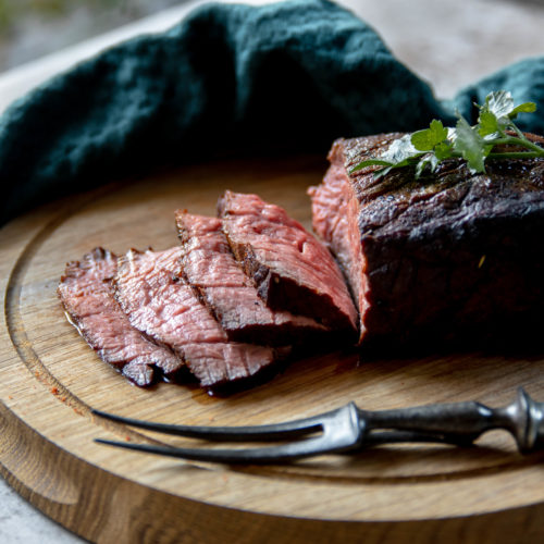 gekruide rosbief uit de oven