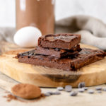 Eiwitrijke cottage cheese brownie