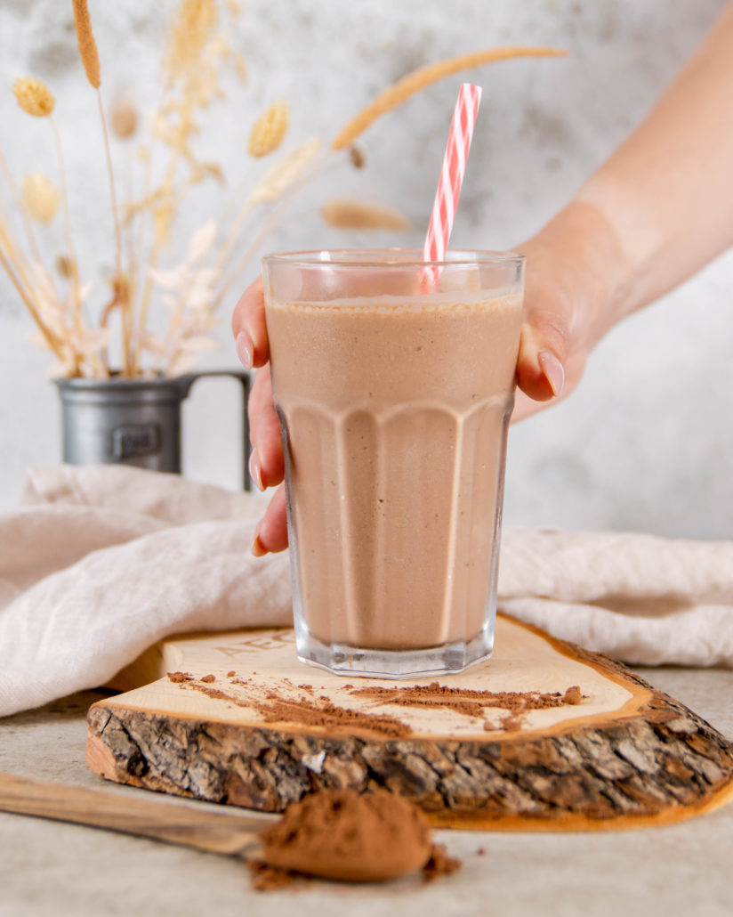 cottage cheese choco shake