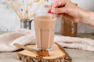 cottage cheese choco shake