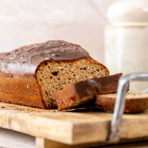 Eiwitrijk cottage cheese bananenbrood