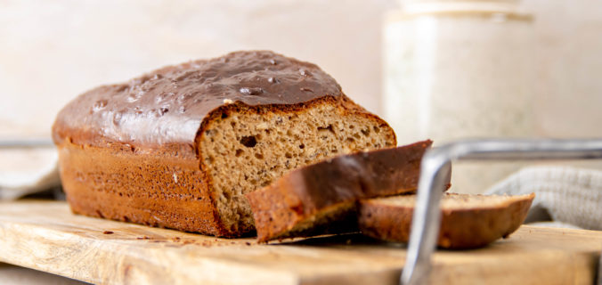 Eiwitrijk cottage cheese bananenbrood