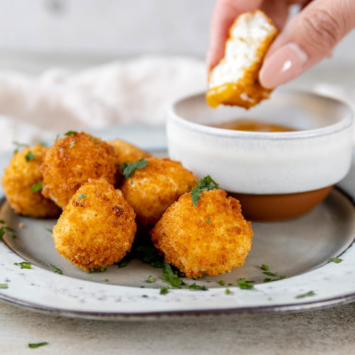 Cottage cheese snack bites