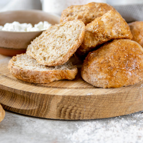 Cottage cheese vanille broodjes