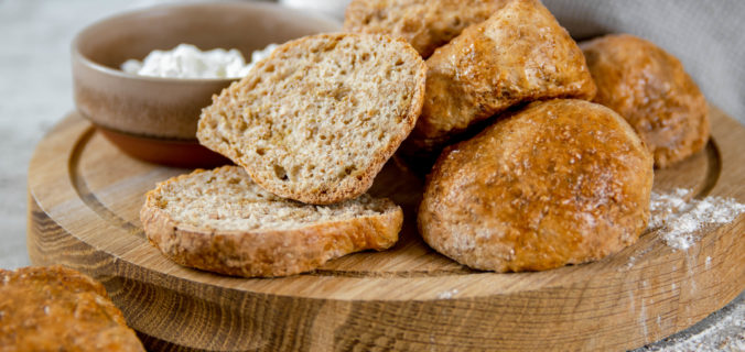 Cottage cheese vanille broodjes