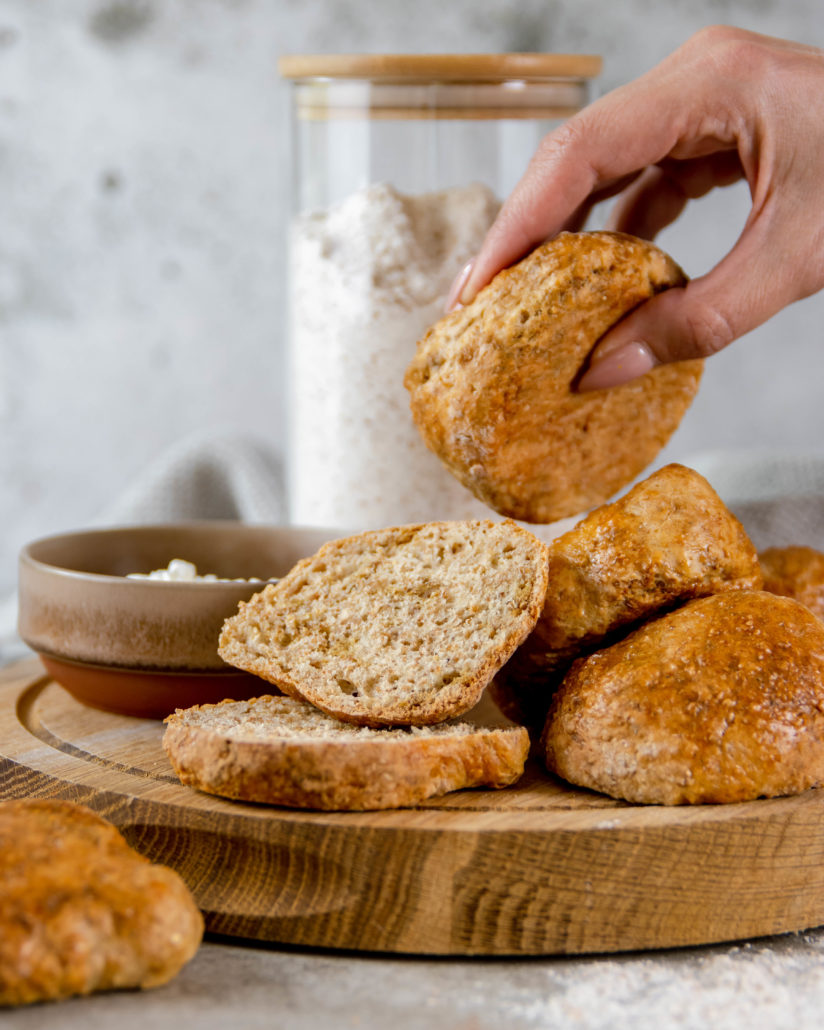 Cottage cheese vanille broodjes