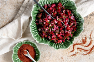 Zoet zure bietjes salade