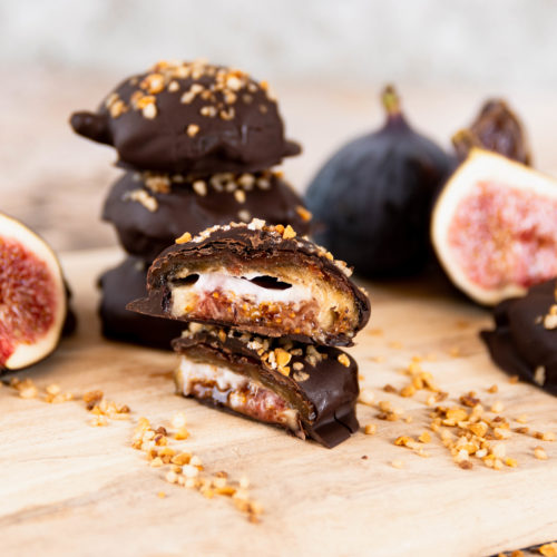 Chocolade dadel vijg snack
