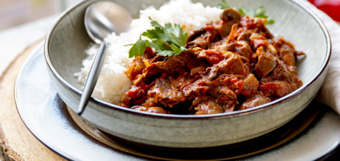 Rundvlees venkel paprika stoofpot